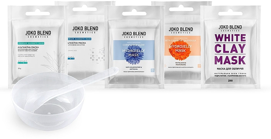 Набір для догляду за обличчям, 7 продуктів - Joko Blend Face Mask Multipack — фото N4