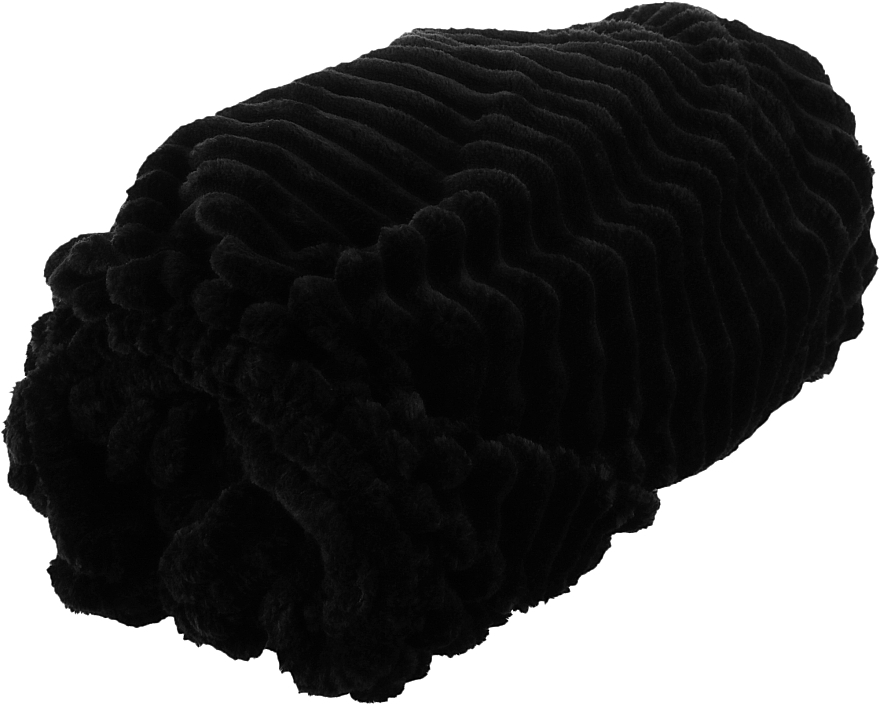 Чехол на кушетку плюшевый, шарпей, черный - Elit-lab — фото N1