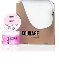 Духи, Парфюмерия, косметика Набор 05 "Пурпурный" - Courage Beauty Box (h/cr/300ml + peel/300ml + ass/2pcs)
