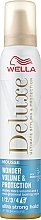 Духи, Парфюмерия, косметика Мусс для волос "Невероятный объем и защита" - Wella Deluxe Wonder Volume & Protection