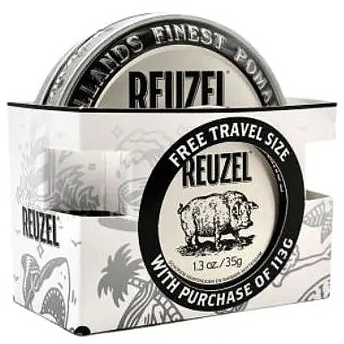 Набор - Reuzel Road Trip Concrete (h/pomade/113g + h/pomade/35g) — фото N1