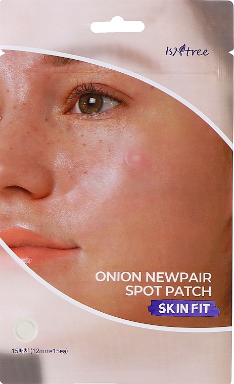 Точкові патчі проти висипань, тонкі - IsNtree Onion Newpair Spot Patch Skin Fit — фото N1