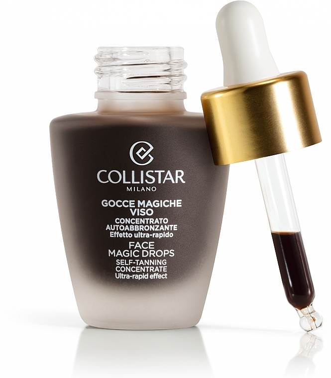 Концентрированное средство для автозагара для лица - Collistar Abbronzatura Senza Sole Self Tanning Concentrate Ultra Rapid Effect — фото N2