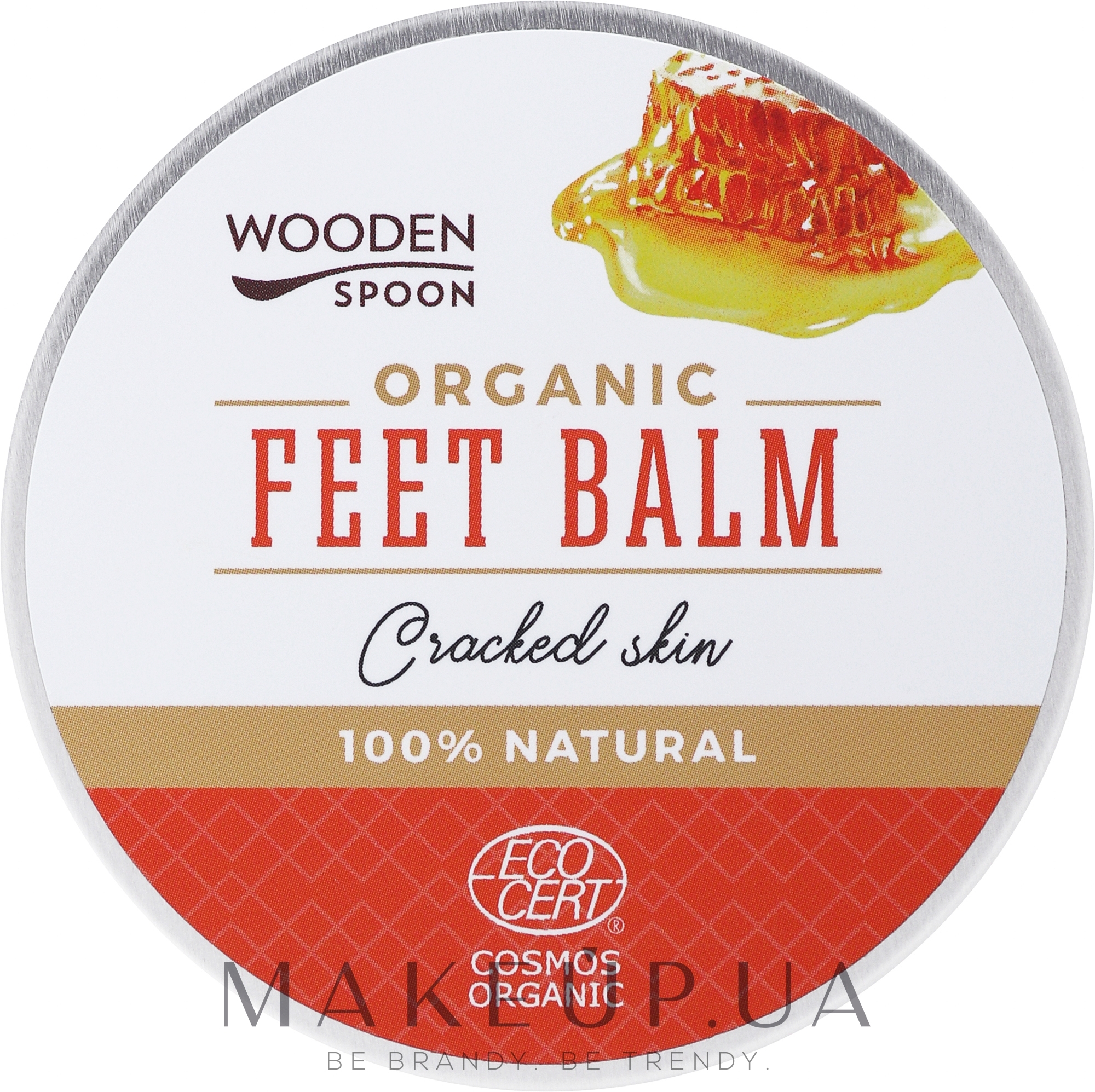 Бальзам для ніг - Wooden Spoon Feet Balm Cracked Skin — фото 60ml