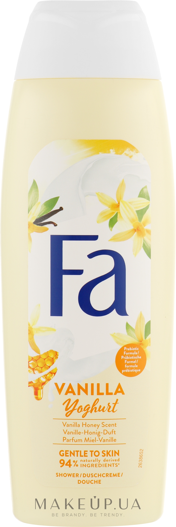 Крем-гель для душу "Ванільний мед" - Fa Yoghurt Vanilla Honey — фото 750ml