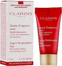 Дневной крем - Clarins Super Restorative Day Cream (мини) — фото N2