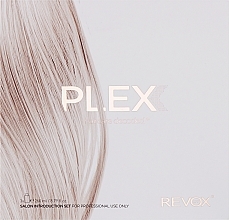 Парфумерія, косметика Набір для професійного салонного відновлення волосся - Revox Plex Professional Set (bond/form/3x260ml)