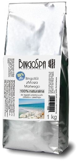 100% сіль Мертвого моря - BingoSpa 100% Salt From The Dead Sea — фото N1