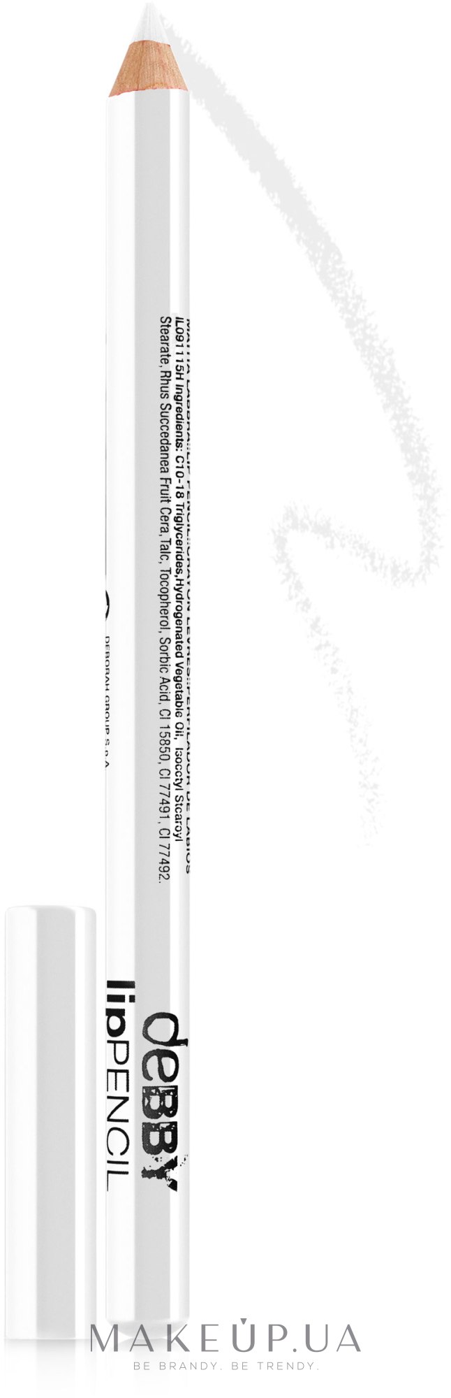 Стойкий карандаш для губ - Debby Long Lasting Lip Pencil — фото 01