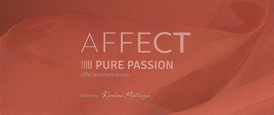 Палетка прессованных теней для век - Affect Cosmetics Pure Passion Eyeshadow Palette — фото N2