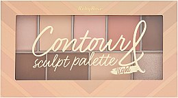 Парфумерія, косметика УЦІНКА! Палітра хайлайтерів - Ruby Rose Contour Sculpt Palette *