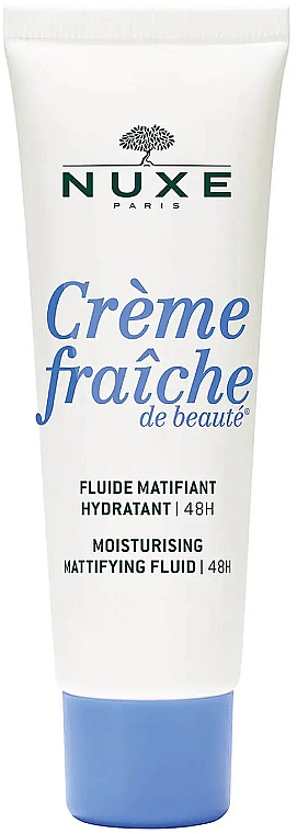 Флюїд для обличчя - Nuxe Creme Fraiche De Beaute Moisturising Mattifying Fluid 48H — фото N1