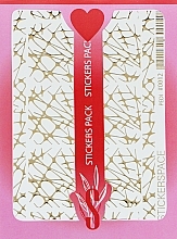 Духи, Парфюмерия, косметика Дизайнерские наклейки для педикюра "Foil-0012" - StickersSpace