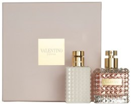 Духи, Парфюмерия, косметика Valentino Donna - Набор (edp/100 ml + b/lot/100 ml)