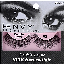 Парфумерія, косметика Накладні вії - I Envy Strip Lash Double Layer 03 PKPE73