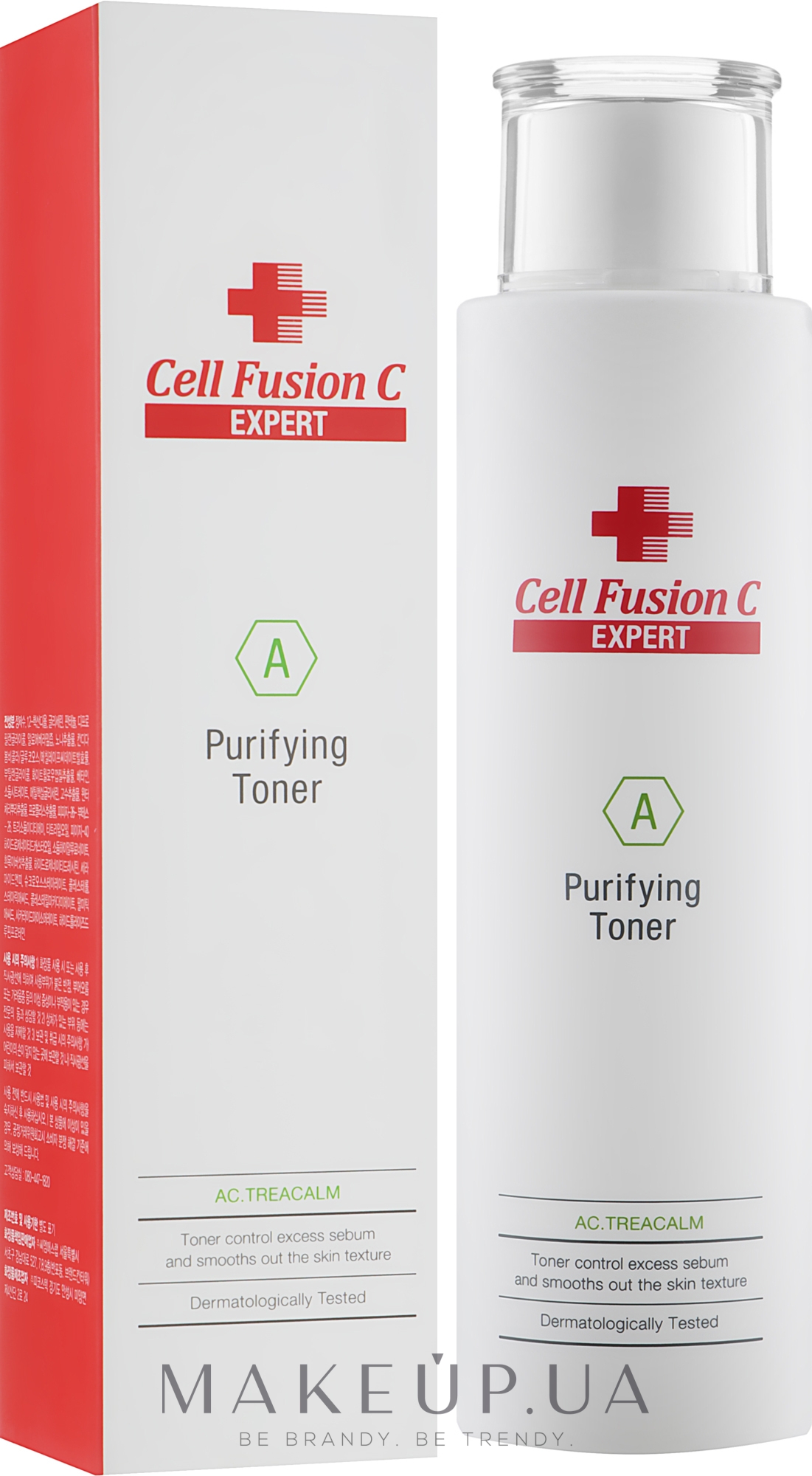 Тоник очищающий для жирной кожи - Cell Fusion C Expert Purifying Toner  — фото 200ml