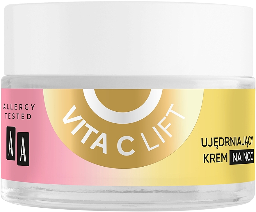 Нічний зміцнювальний крем для обличчя 50+ - AA Vita C Lift Firming Night Cream — фото N2