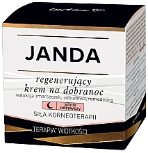Парфумерія, косметика Регенерувальний нічний крем для обличчя - Janda Strong Regeneration Good Night Cream