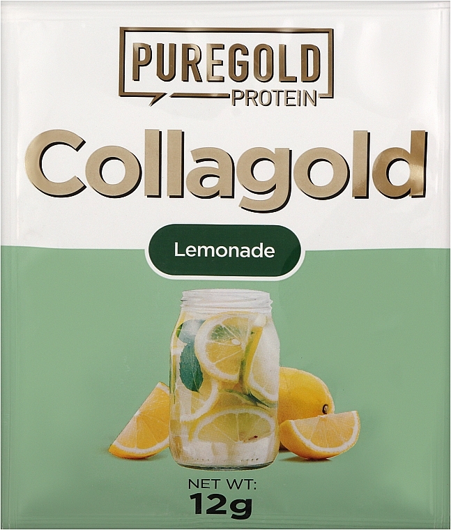 Коллаген с гиалуроновой кислотой, витамином С и цинком, лимонад - PureGold CollaGold Lemonade — фото N3
