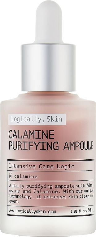 Ампульная сыворотка с каламином - Logically, Skin Calamine Purifying Ampoule
