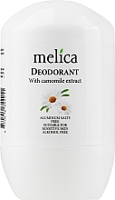 Дезодорант з екстрактом ромашки - Melica Organic With Cornflower Extract Deodorant — фото N1