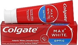 Зубная паста Optic отбеливающая для мгновенной яркой улыбки - Colgate Max White — фото N4