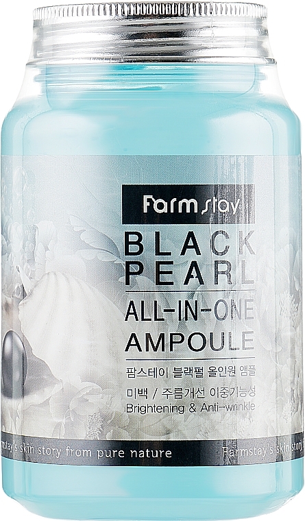 УЦЕНКА Ампульная сыворотка с экстрактом черного жемчуга - FarmStay Black Pearl All-in-one Ampoule * — фото N2