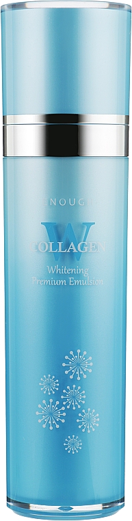 Эмульсия для лица осветляющая - Enough W Collagen Whitening Premium Emulsion — фото N1