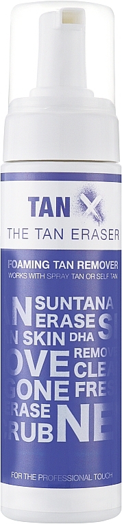 Пінка для видалення автозасмаги - Suntana Tan X Remover — фото N1