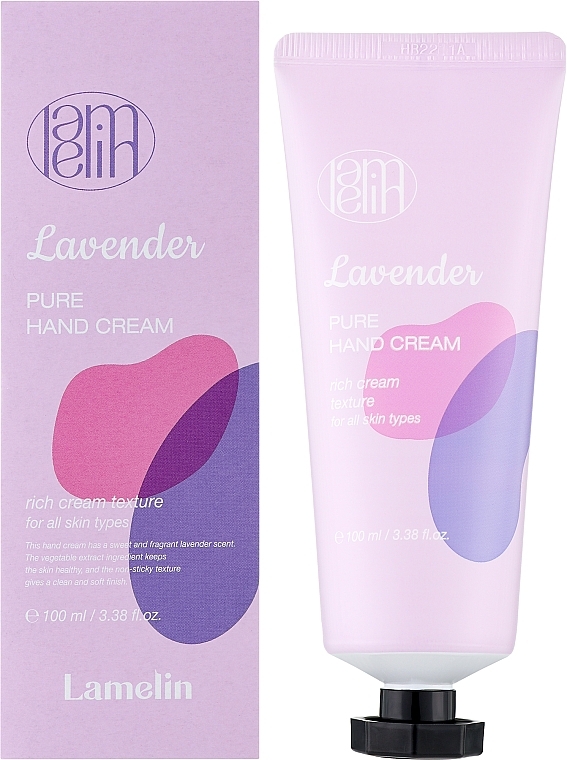 Крем для рук "Lavender" - Lamelin Pure Hand Cream — фото N2