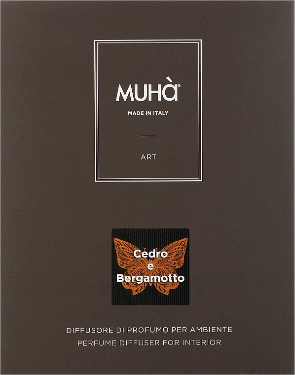 Аромадиффузор - Muha Art Diffuser Cedar And Bergamot — фото N2