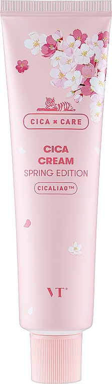 Заспокійливий крем для обличчя - VT Cosmetics Cica Cream Spring Edition — фото N1