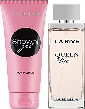 La Rive Queen Of Life - Набор (edp/75ml + sh/gel/100ml) — фото N2