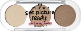 Духи, Парфюмерия, косметика Контурирующая палетка - Essence Get Picture Ready! Contouring Palette