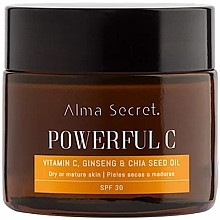 Антивозрастной крем для увядающей кожи с витамином С и чиа - Alma Secret Powerful C — фото N1