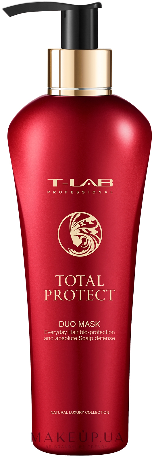 Маска для біозахисту й зволоження волосся - T-Lab Professional Total Protect Duo Mask — фото 300ml