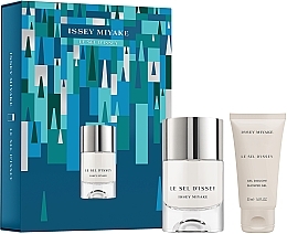 Духи, Парфюмерия, косметика Issey Miyake Le Sel D'Issey Christmas Gift Set - Набор (edt/50ml + sh/gel/50ml)