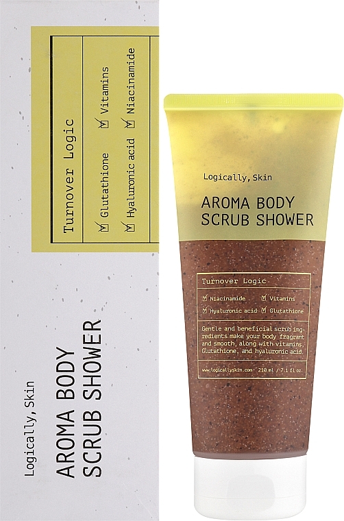 Гель-скраб для душу - Logically, Skin Aroma Body Scrub Shower — фото N2