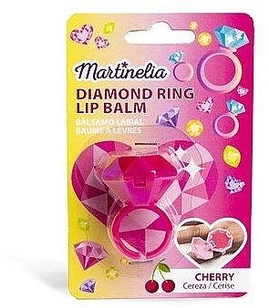 Бальзам для губ, вишня - Martinelia Diamond Ring Lip Balm — фото N1