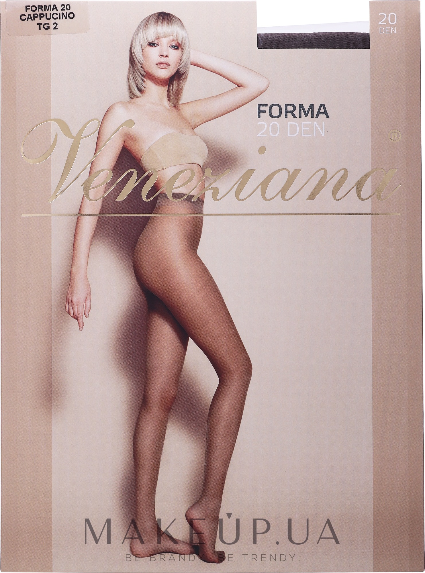 Колготки для жінок "Forma", 20 Den, Cappuccino - Veneziana — фото 2