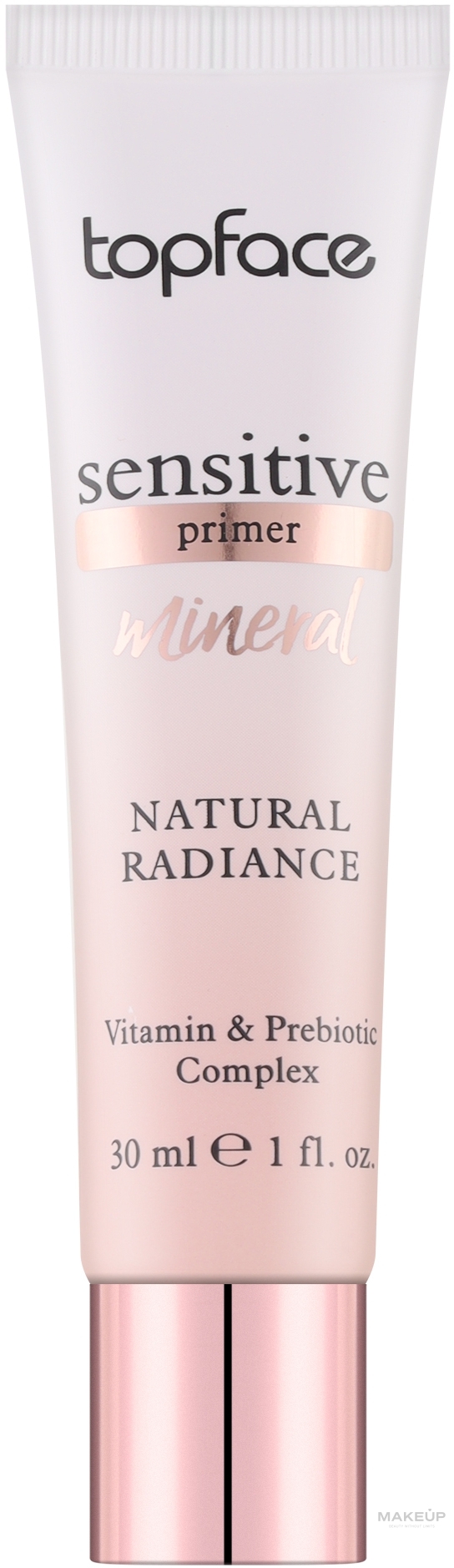 Праймер для лица - TopFace Sensitive Primer Mineral Natural Radiance — фото 30ml