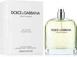 Dolce & Gabbana Pour Homme - Туалетная вода (тестер без крышечки) — фото N2
