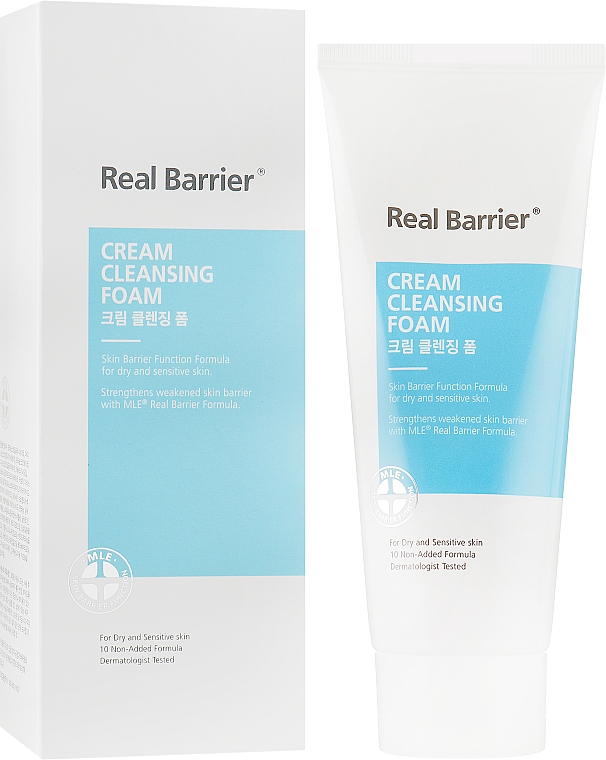 Кремовая очищающая пенка - Real Barrier Cream Cleansing Foam — фото N6