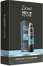 Набор - Dove Men+Care Clean Comfort (deo/150ml + gel/250) — фото N1