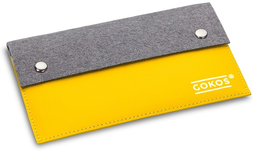 Косметичка "Sunny Yellow" - Gokos Wallet Leather — фото N1