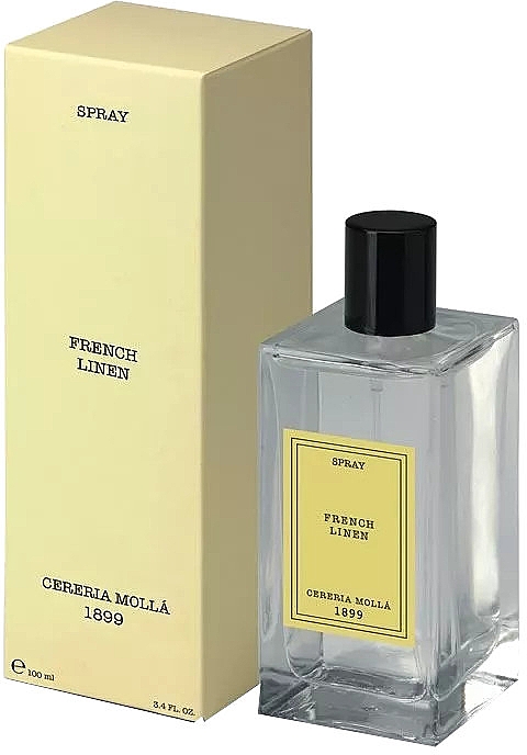 Cereria Molla French Linen - Ароматический спрей для дома — фото N1