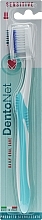 Парфумерія, косметика Зубна щітка м'яка, блакитна - Dentonet Pharma Sensitive Toothbrush