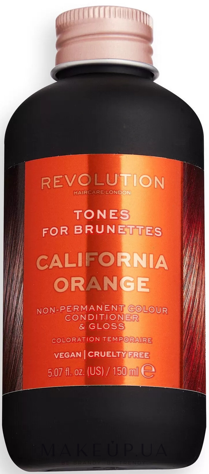 Тонирующий бальзам для брюнеток - Makeup Revolution Tones For Brunettes — фото California Orange