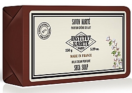 Мыло - Institut Karite Milk Cream Perfume Vintage Shea Soap — фото N1