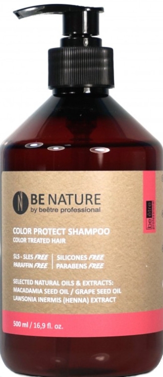 Шампунь для окрашенных волос - Beetre Be Nature Color Protect Shampoo — фото N1